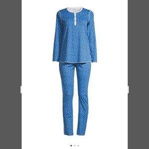 Roller Rabbit Starry Night Blue Pajamas Size XS